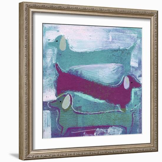 3 Dog-Wyanne-Framed Giclee Print