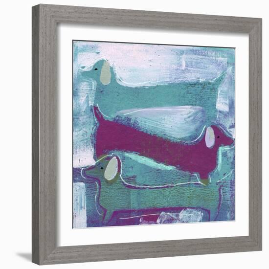 3 Dog-Wyanne-Framed Giclee Print