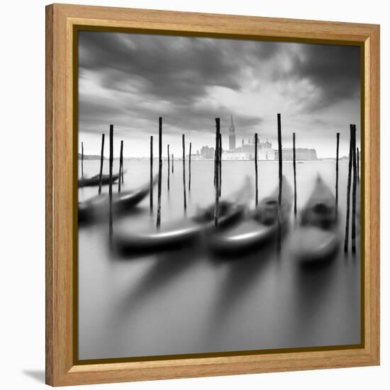 3 Gondolas 2-Moises Levy-Framed Stretched Canvas