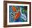 3 Koi-null-Framed Art Print