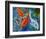 3 Koi-null-Framed Art Print