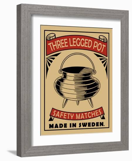 3 Legged Pot-Mark Rogan-Framed Art Print