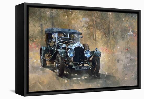 3 Litre Bentley at Cottesbrooke-Peter Miller-Framed Premier Image Canvas