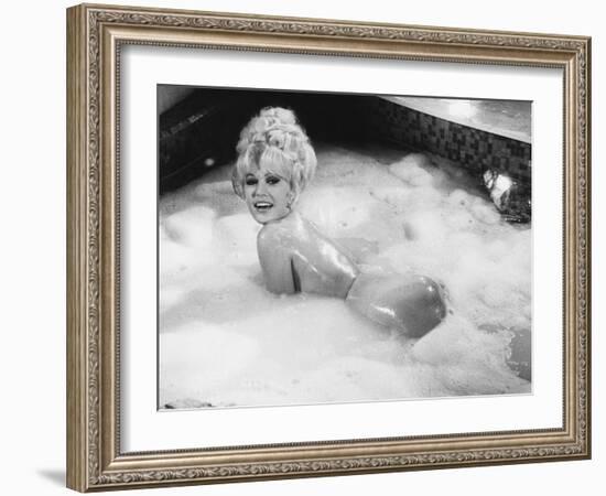 3 Nuts in Search of a Bolt, Mamie Van Doren, 1964-null-Framed Photo