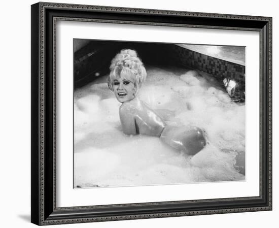 3 Nuts in Search of a Bolt, Mamie Van Doren, 1964-null-Framed Photo