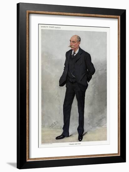 3-Piece Suit 1909-Leslie Ward-Framed Art Print