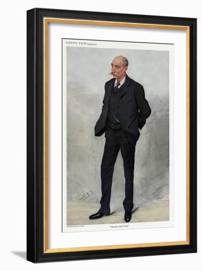 3-Piece Suit 1909-Leslie Ward-Framed Art Print