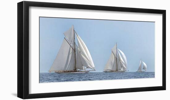 3 Sails-Xavier Ortega-Framed Giclee Print