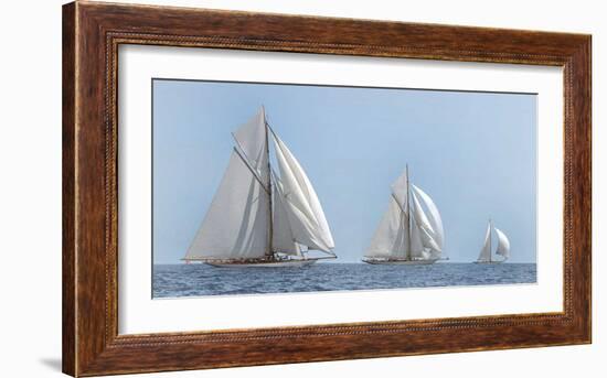 3 Sails-Xavier Ortega-Framed Giclee Print