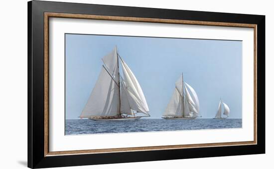 3 Sails-Xavier Ortega-Framed Giclee Print