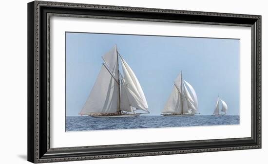 3 Sails-Xavier Ortega-Framed Giclee Print