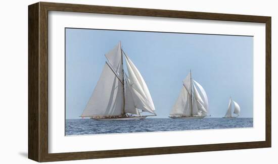 3 Sails-Xavier Ortega-Framed Giclee Print