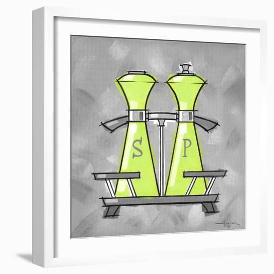 3-Salt and Pepper Lime-Larry Hunter-Framed Giclee Print