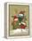 3 Snowmen Wearing Scarves and Jackets 1 Holding a Broom-Beverly Johnston-Framed Premier Image Canvas