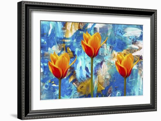 3 Tulips-Ata Alishahi-Framed Giclee Print