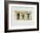 3 vacas-Alexis Gorodine-Framed Limited Edition