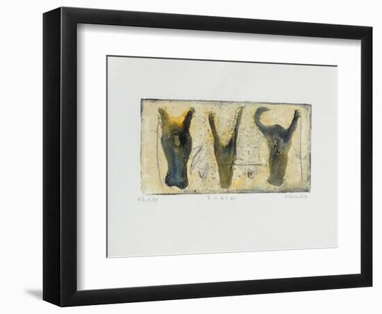 3 vacas-Alexis Gorodine-Framed Limited Edition