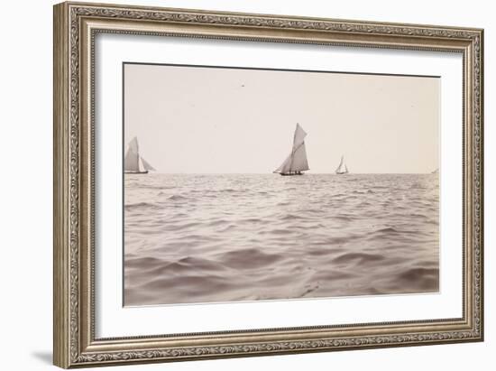 3  voiliers-null-Framed Giclee Print