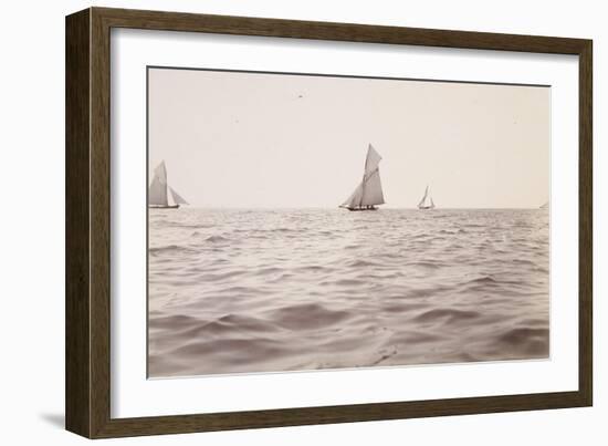 3  voiliers-null-Framed Giclee Print