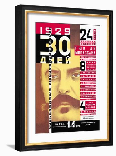 30 Days, 1929-Stenberg Brothers-Framed Art Print