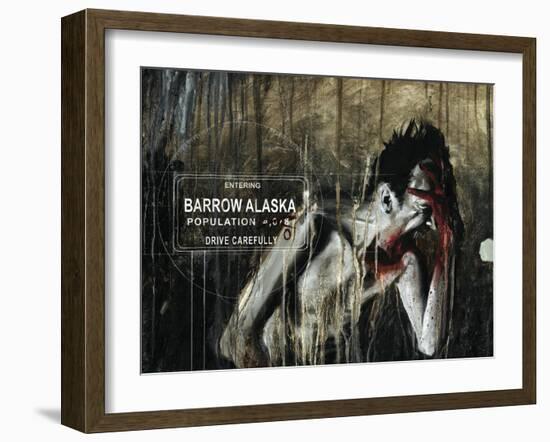 30 Days of Night: Volume 2 - Cover Art-Christopher Mitten-Framed Art Print