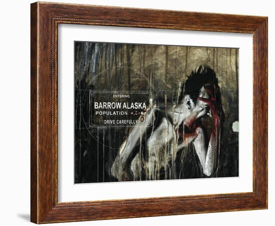 30 Days of Night: Volume 2 - Cover Art-Christopher Mitten-Framed Art Print