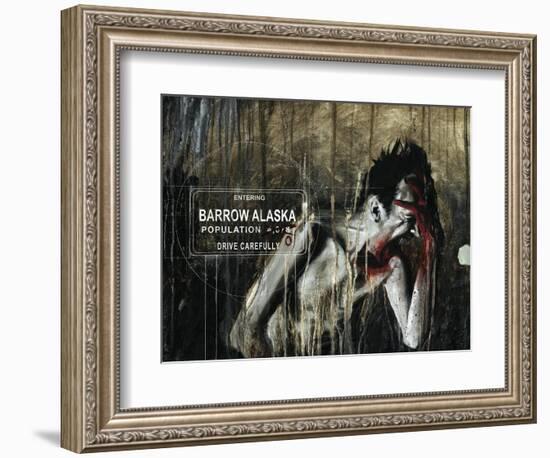 30 Days of Night: Volume 2 - Cover Art-Christopher Mitten-Framed Premium Giclee Print