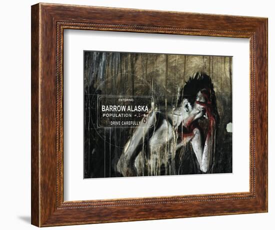 30 Days of Night: Volume 2 - Cover Art-Christopher Mitten-Framed Premium Giclee Print