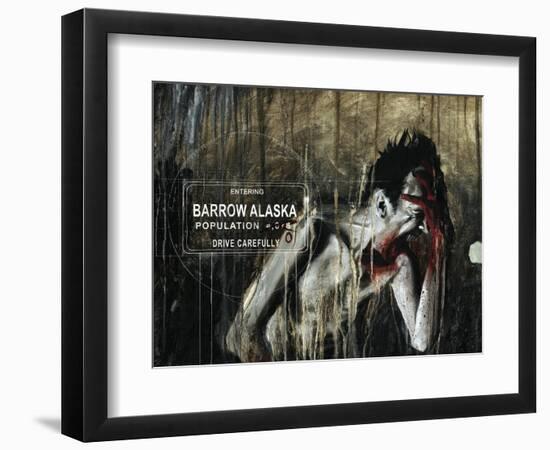 30 Days of Night: Volume 2 - Cover Art-Christopher Mitten-Framed Premium Giclee Print