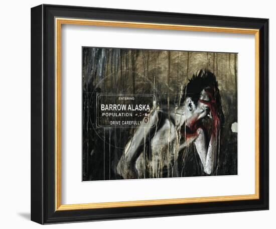 30 Days of Night: Volume 2 - Cover Art-Christopher Mitten-Framed Premium Giclee Print