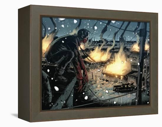 30 Days of Night: Volume 2 - Full-Page Art-Christopher Mitten-Framed Stretched Canvas