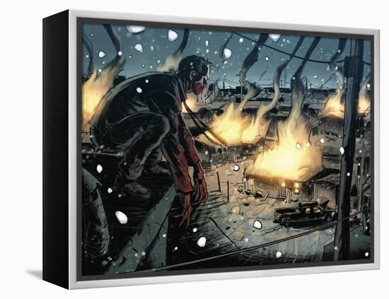 30 Days of Night: Volume 2 - Full-Page Art-Christopher Mitten-Framed Stretched Canvas