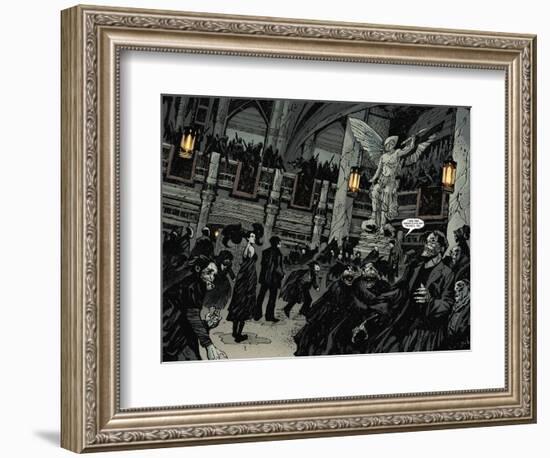 30 Days of Night: Volume 2 - Page Spread-Christopher Mitten-Framed Premium Giclee Print