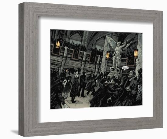 30 Days of Night: Volume 2 - Page Spread-Christopher Mitten-Framed Premium Giclee Print