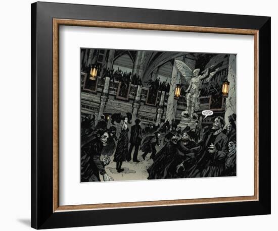 30 Days of Night: Volume 2 - Page Spread-Christopher Mitten-Framed Premium Giclee Print