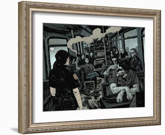 30 Days of Night: Volume 3 Run, Alice, Run - Page Spread-Christopher Mitten-Framed Art Print