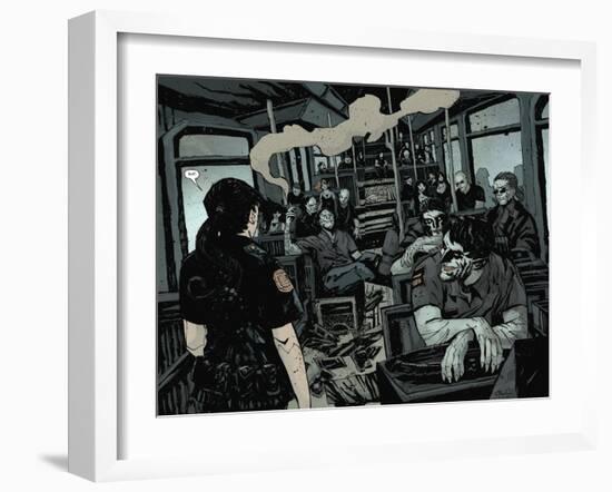 30 Days of Night: Volume 3 Run, Alice, Run - Page Spread-Christopher Mitten-Framed Art Print