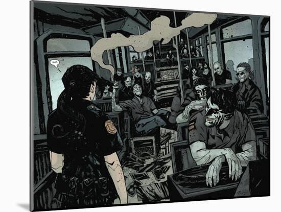 30 Days of Night: Volume 3 Run, Alice, Run - Page Spread-Christopher Mitten-Mounted Art Print