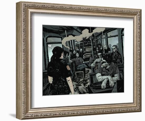 30 Days of Night: Volume 3 Run, Alice, Run - Page Spread-Christopher Mitten-Framed Premium Giclee Print