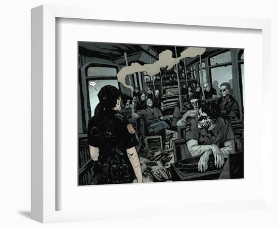 30 Days of Night: Volume 3 Run, Alice, Run - Page Spread-Christopher Mitten-Framed Premium Giclee Print