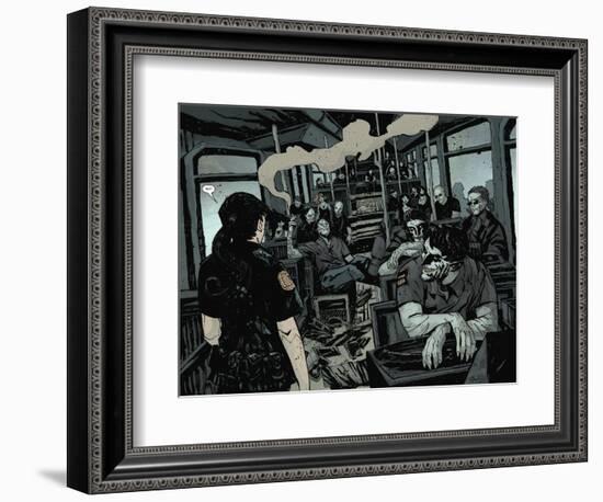 30 Days of Night: Volume 3 Run, Alice, Run - Page Spread-Christopher Mitten-Framed Premium Giclee Print