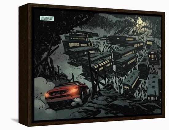 30 Days of Night: Volume 3 Run, Alice, Run - Page Spread-Christopher Mitten-Framed Stretched Canvas