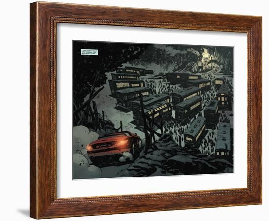 30 Days of Night: Volume 3 Run, Alice, Run - Page Spread-Christopher Mitten-Framed Art Print