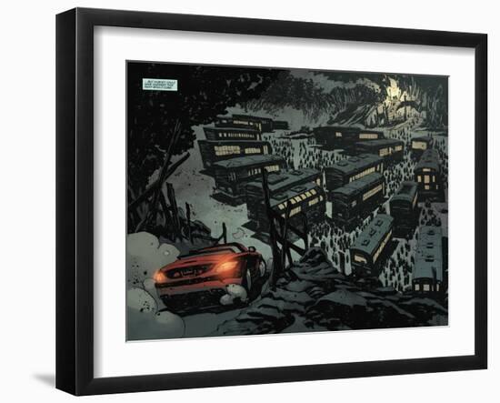 30 Days of Night: Volume 3 Run, Alice, Run - Page Spread-Christopher Mitten-Framed Art Print