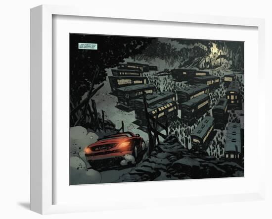 30 Days of Night: Volume 3 Run, Alice, Run - Page Spread-Christopher Mitten-Framed Art Print