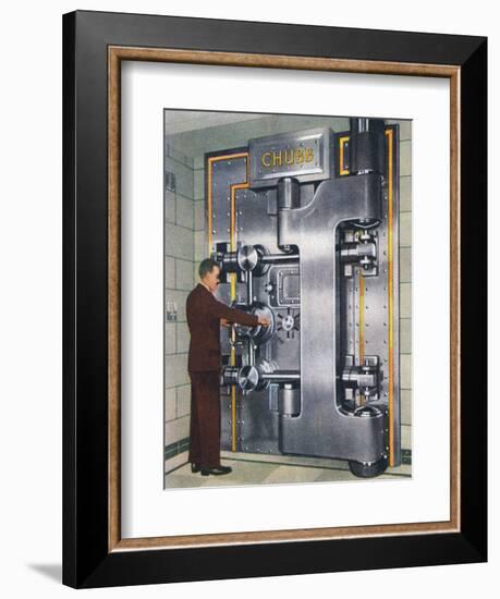 30-ton treasury door, 1938-Unknown-Framed Giclee Print