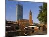 301 Deansgate, St. George's Church, Castlefield Canal, Manchester, England, United Kingdom, Europe-Charles Bowman-Mounted Photographic Print