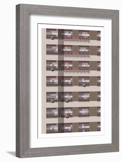 307 East 44th Street, NYC-Sarah Evans-Framed Giclee Print