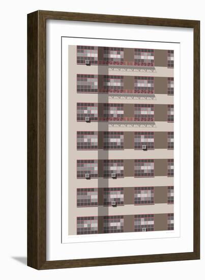 307 East 44th Street, NYC-Sarah Evans-Framed Giclee Print