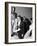 30th Annual Academy Awards, 1957. Joanne Woodward "The Three Faces of Eve" And Paul Newman-null-Framed Photographic Print